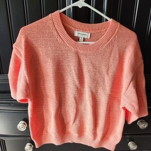 Coral Crew Neck Sweater